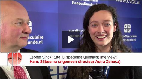 WCN-congres 2013: Astra Zeneca en WCN - tijd vormt de basis voor elke relatie